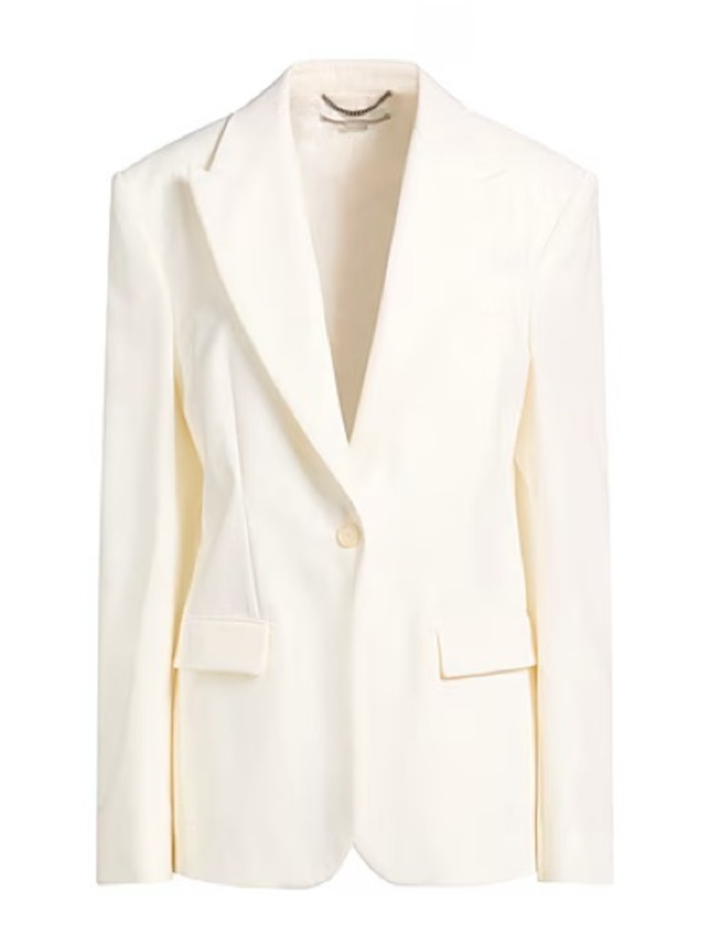 NWT Stella McCartney off white slim blazer size IT 46